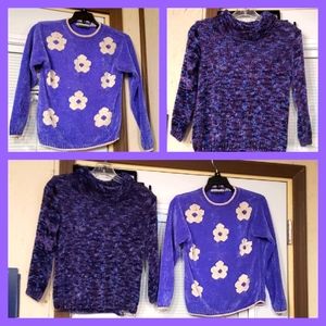 *Vntg* CLUB SODA 5/6 2 sweaters